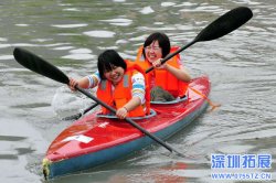 皮划艇竞速―水上拓展项目（个人与团队目标达成一致）